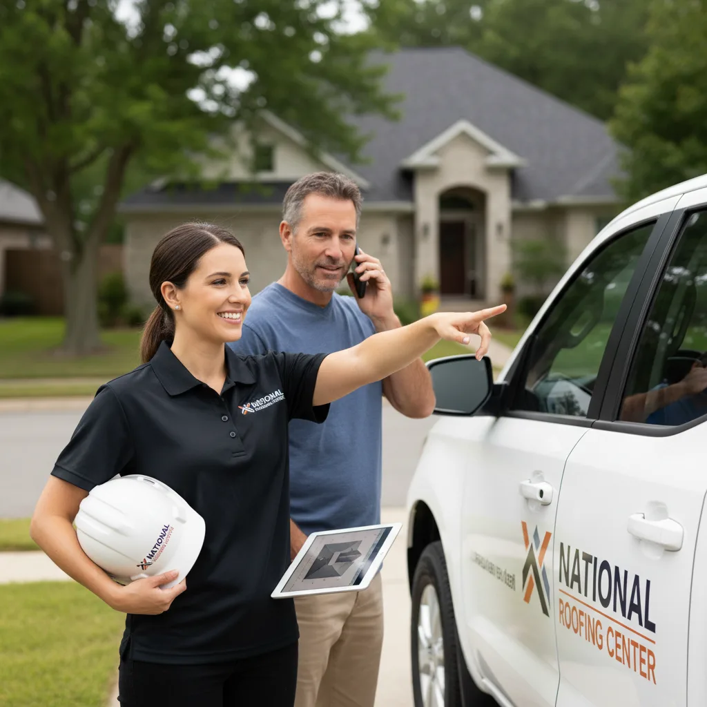 National Roofing Center customer support in Flanagan